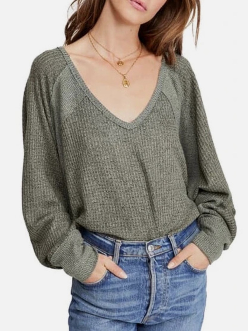 FREE PEOPLE Santa Clara Thermal Top